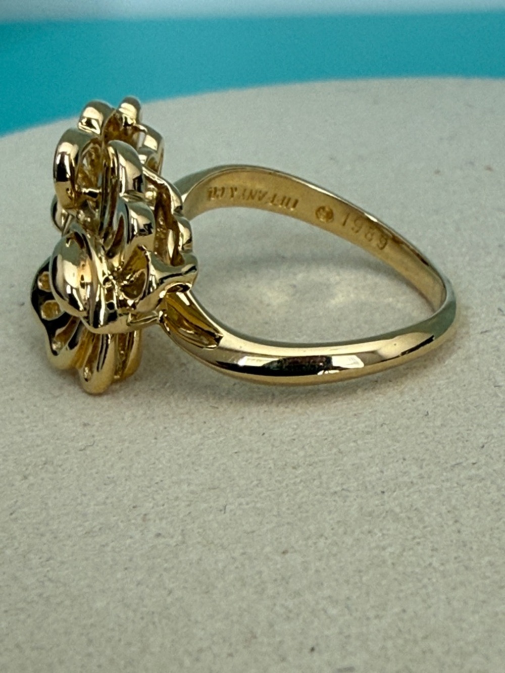 Tiffany & Co. 18k gold Butterfly ring - Picture 11 of 16
